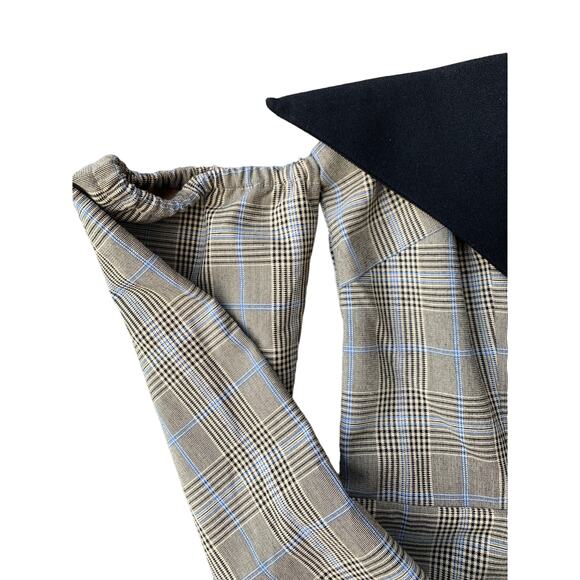 Atoir Beige and Black Sharp Edges Mini Dress Size 4 - Picture 5 of 9